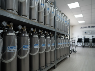 Renta de Tanque de Oxígeno Portátil de Calidad