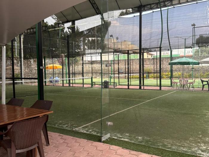 Renta Cancha de Pádel Techada en Fuentes de Tepepan, Tlalpan